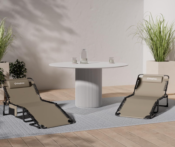 A287 Smėlio spalvos Sulankstomas gultas–kėdė