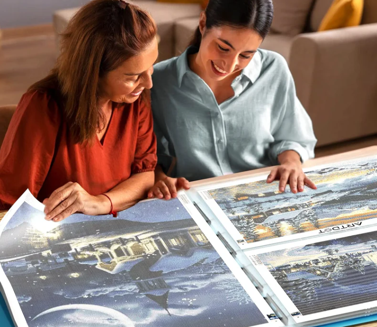 A289 A1 dydžio deimantinės mozaikos saugojimo albumas