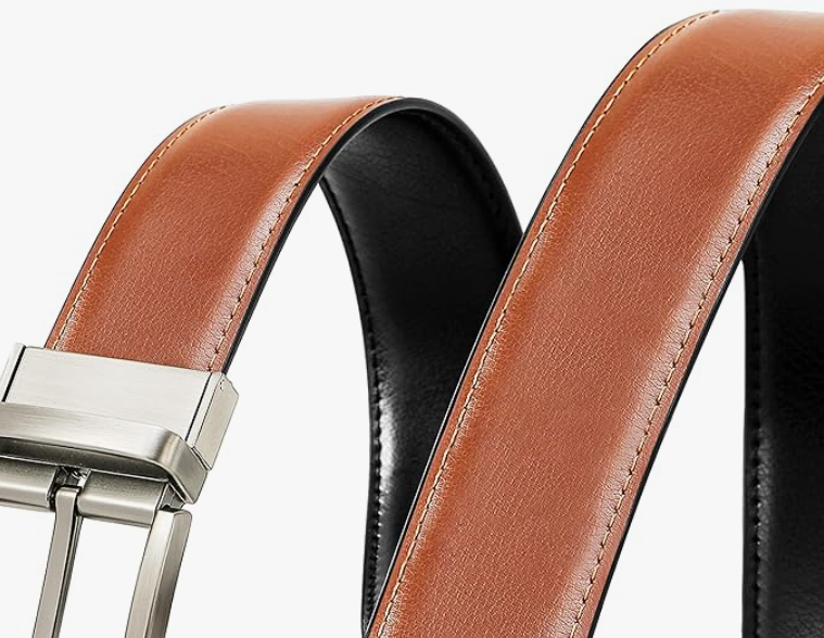 A306 Dvipusis natūralios odos diržas   ( 2vnt)