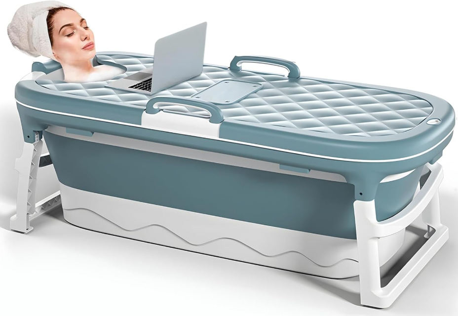 A325 Sulankstoma nešiojama vonia su dangčiu