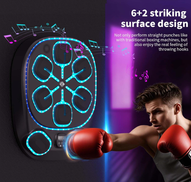 A327 Muzikinis bokso treniruoklis su bluetooth