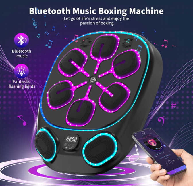 A327 Muzikinis bokso treniruoklis su bluetooth