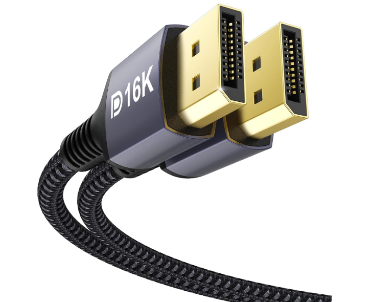 A332 DisplayPort 2.1 laidas 16K / 80Gbps (3 m)