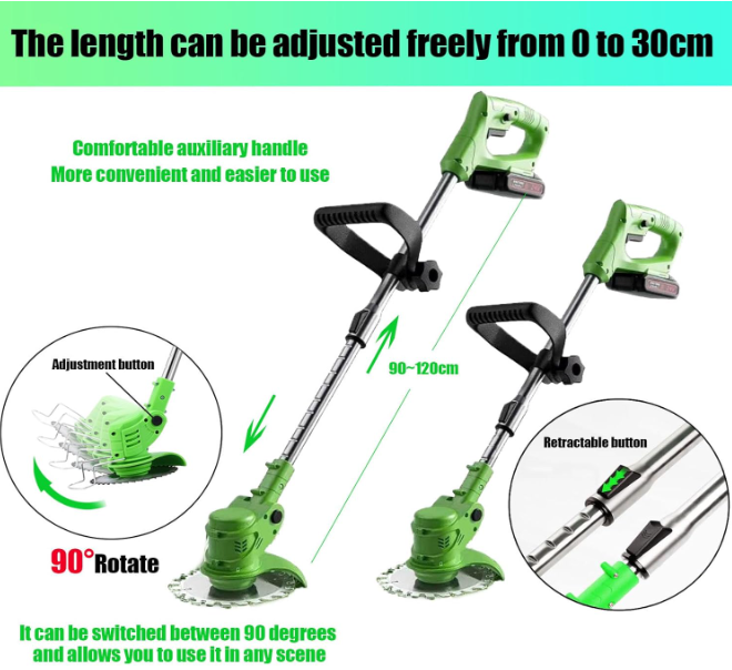 A344 Belaidis žolės trimeris