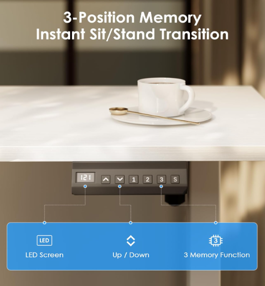 A385 L formos reguliuojamas stalas – 180x140cm