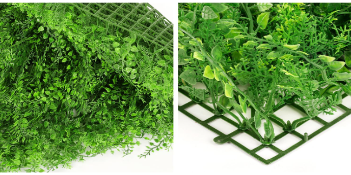 A389 Dirbtinių augalų siena – 40x60 cm, 12 vnt