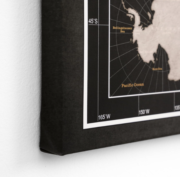 A391 Pasaulio žemėlapio lenta