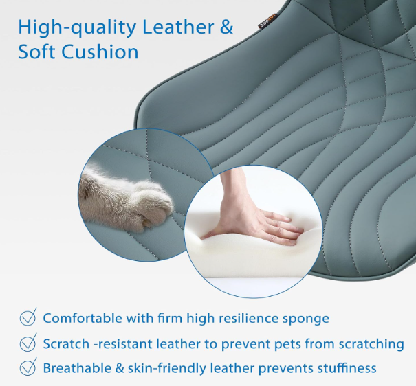 A421 Ergonominė biuro kėdė su PU oda