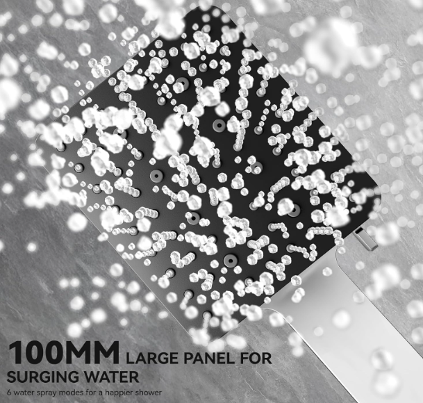 A426 Termostatinė dušo sistema su lietaus galva ir rankiniu dušu