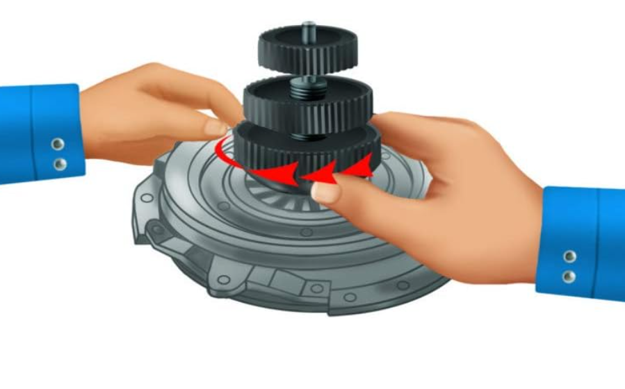 A431 Universalus sankabos centravimo rinkinys 15–28 mm