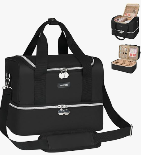 A439 Profesionali nagų priemonių laikymo ir transportavimo rankinė (40 lakų talpa)