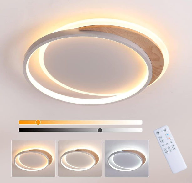 A515 LED lubų šviestuvas su reguliuojama šviesos spalva ir ryškumu – 50×45 cm