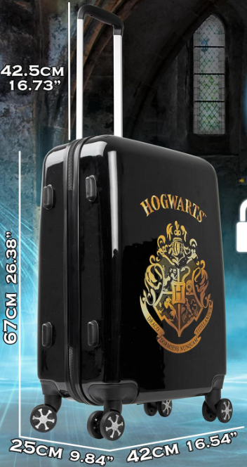 A535 Pažeista prekė „Harry Potter“ lagaminas su ratukais
