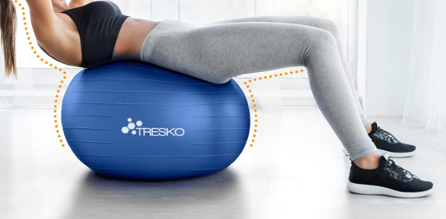 A551 Gimnastikos / jogos kamuolys su pompa 65 cm