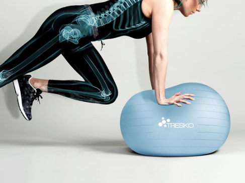 A552 Gimnastikos / jogos kamuolys su pompa 85 cm