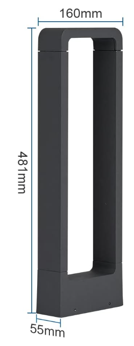A605 LED lauko šviestuvas 7W