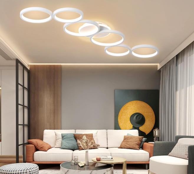 A615 Modernus LED lubinis šviestuvas su pulteliu