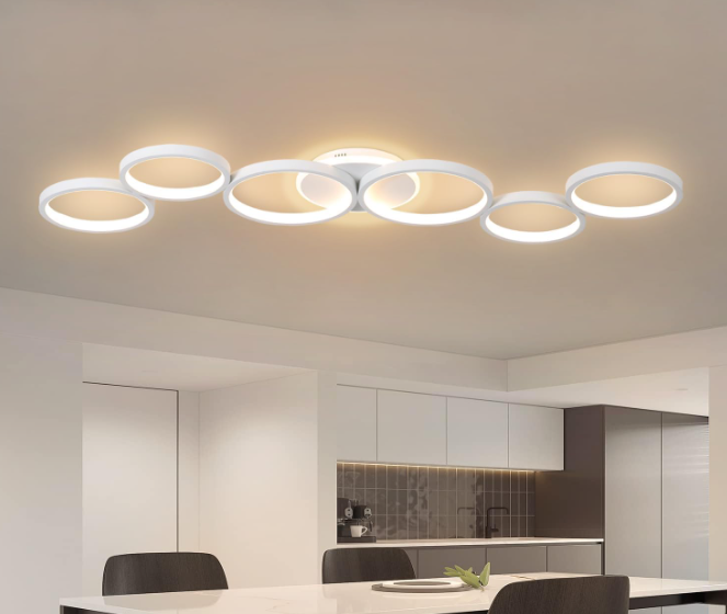 A615 Modernus LED lubinis šviestuvas su pulteliu