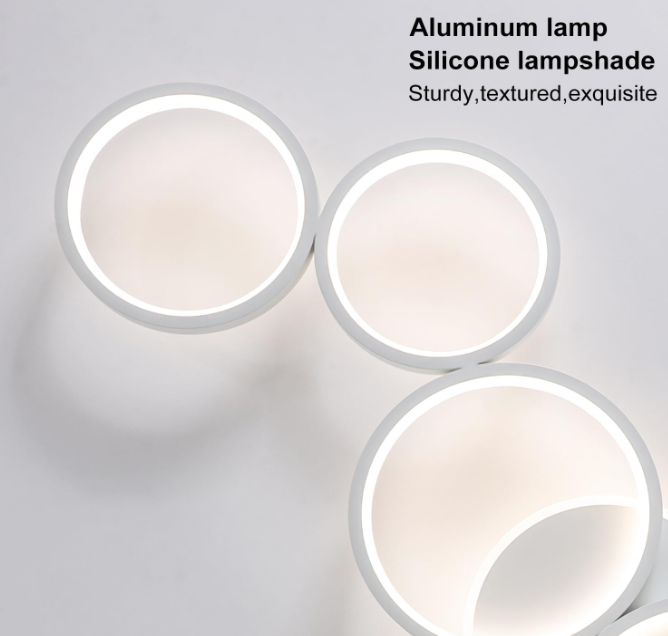 A615 Modernus LED lubinis šviestuvas su pulteliu