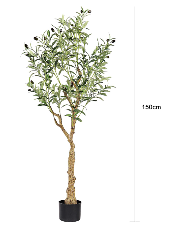 A648 Dekoratyvinis alyvuogiu medis 150 cm
