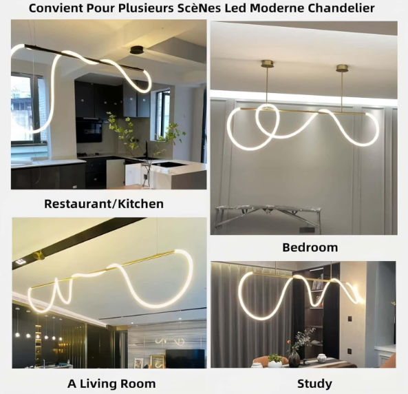 A665 LED šviestuvas lubinis 120 cm
