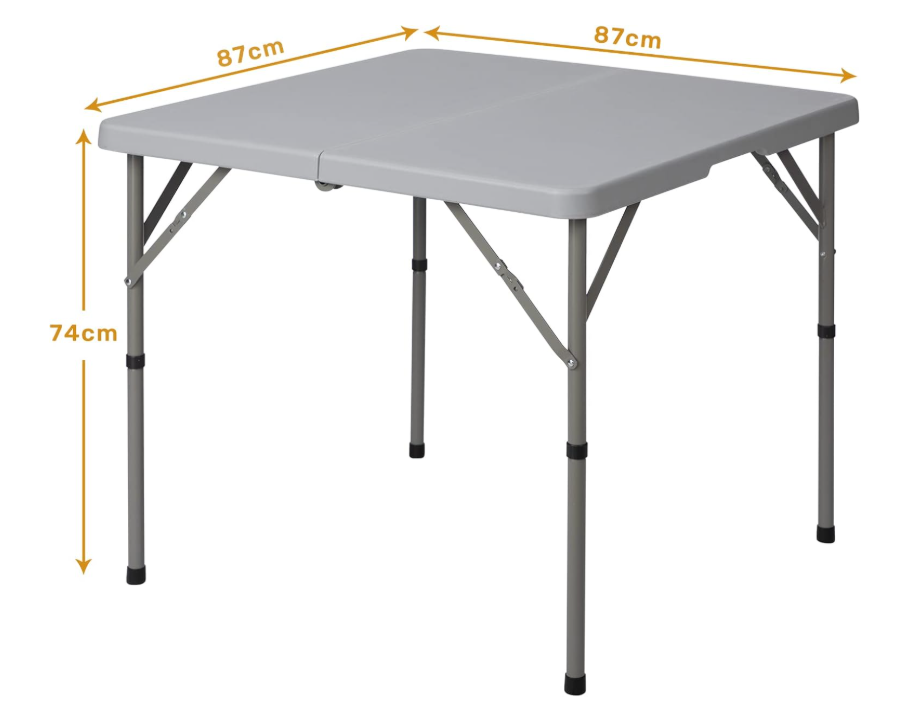 A670 Sulankstomas stalas 86×86 cm