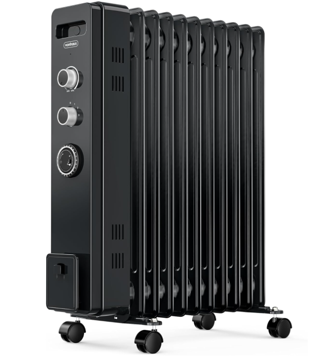 A736 Elektrinis vonios radiatorius su ratukais, 58×48×12 cm