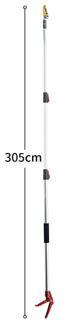 A849 FLORA GUARD teleskopinės genėjimo žirklės, ilgis 1,4-3 m