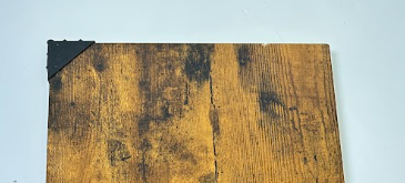 A954 Pažeista prekė HOOBRO 8 aukštų siaura batų lentyna, tamsiai ruda, juoda