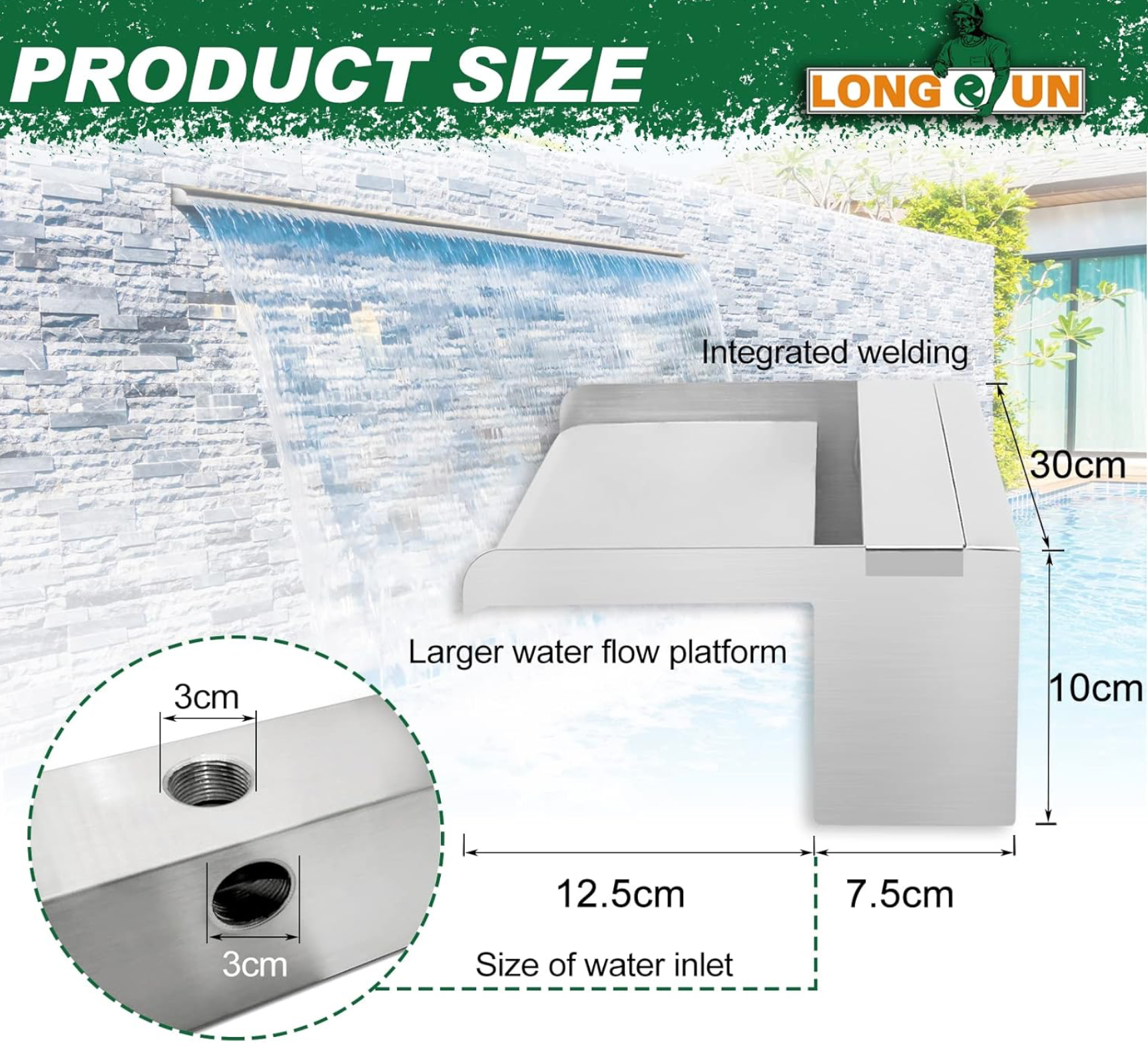 Longrun Elegance Waterfall