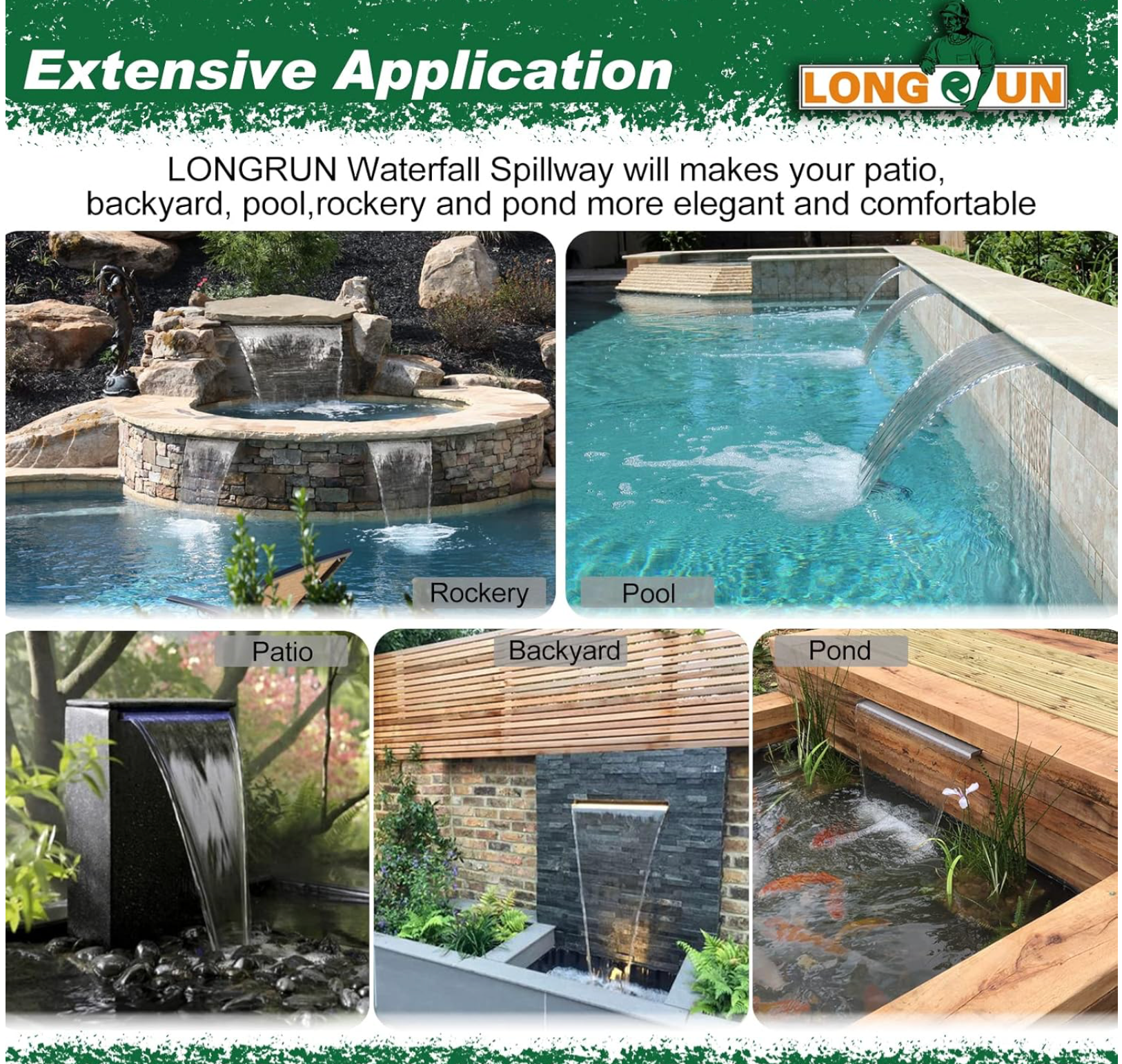 Longrun Elegance Waterfall