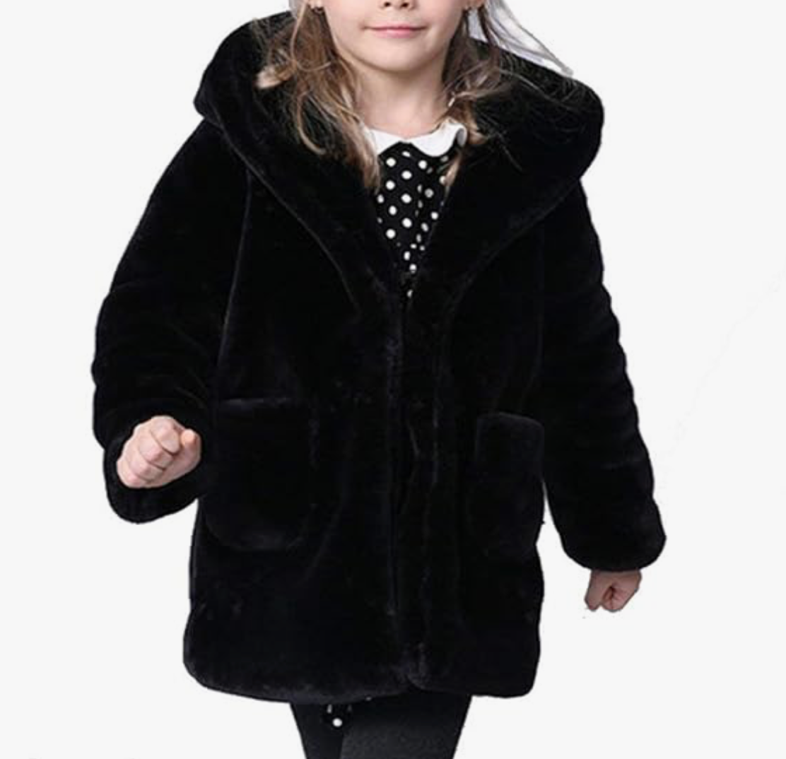 Children's fur coats 110 cm