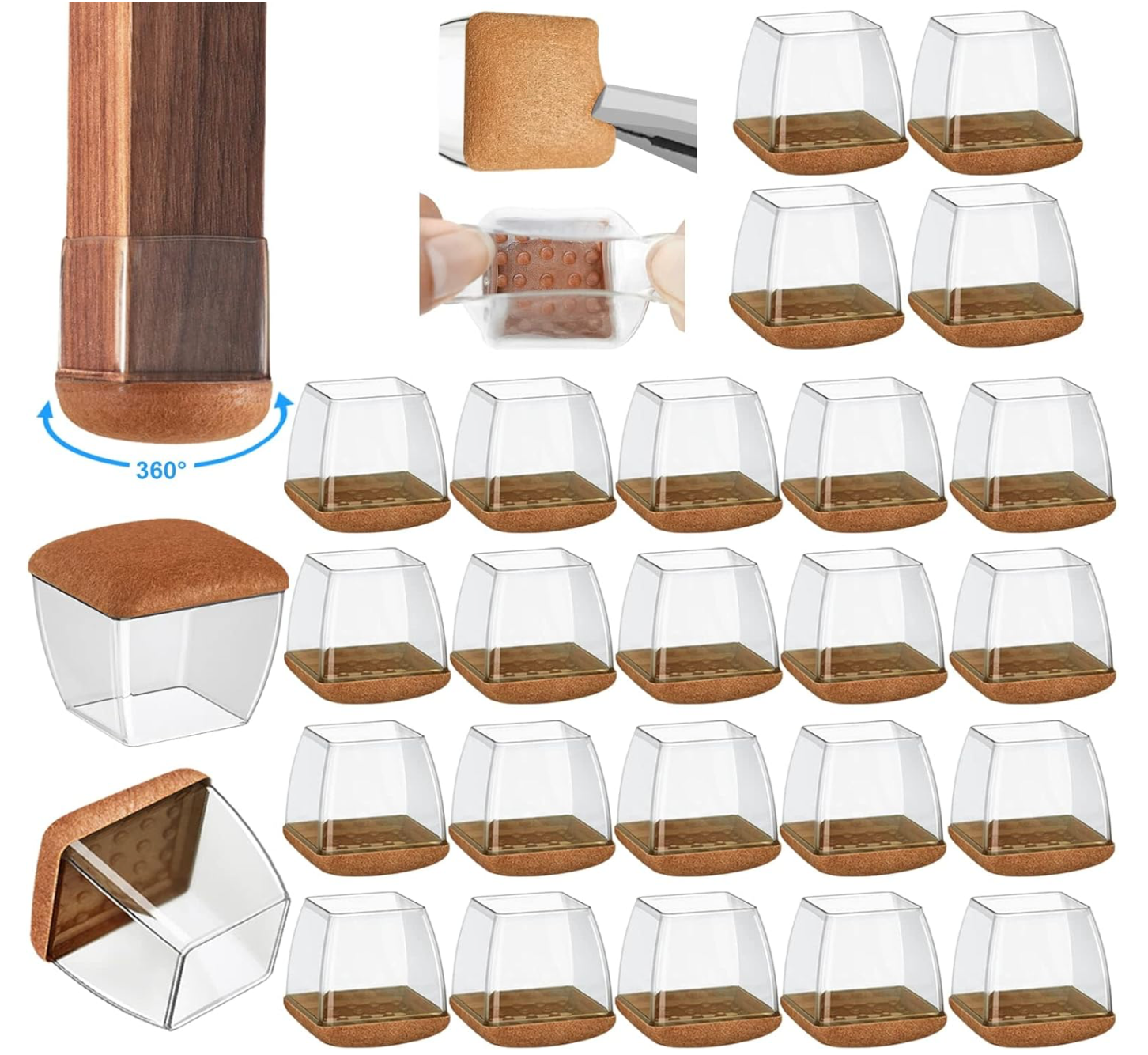 Kojų padėkliukai 4vnt