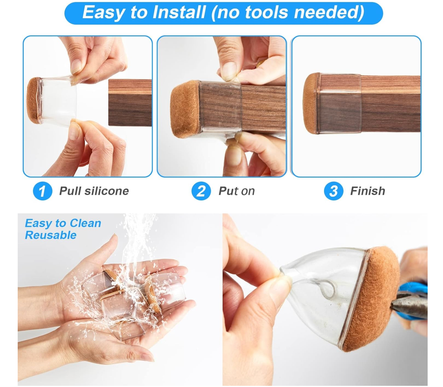 Kojų padėkliukai 4vnt